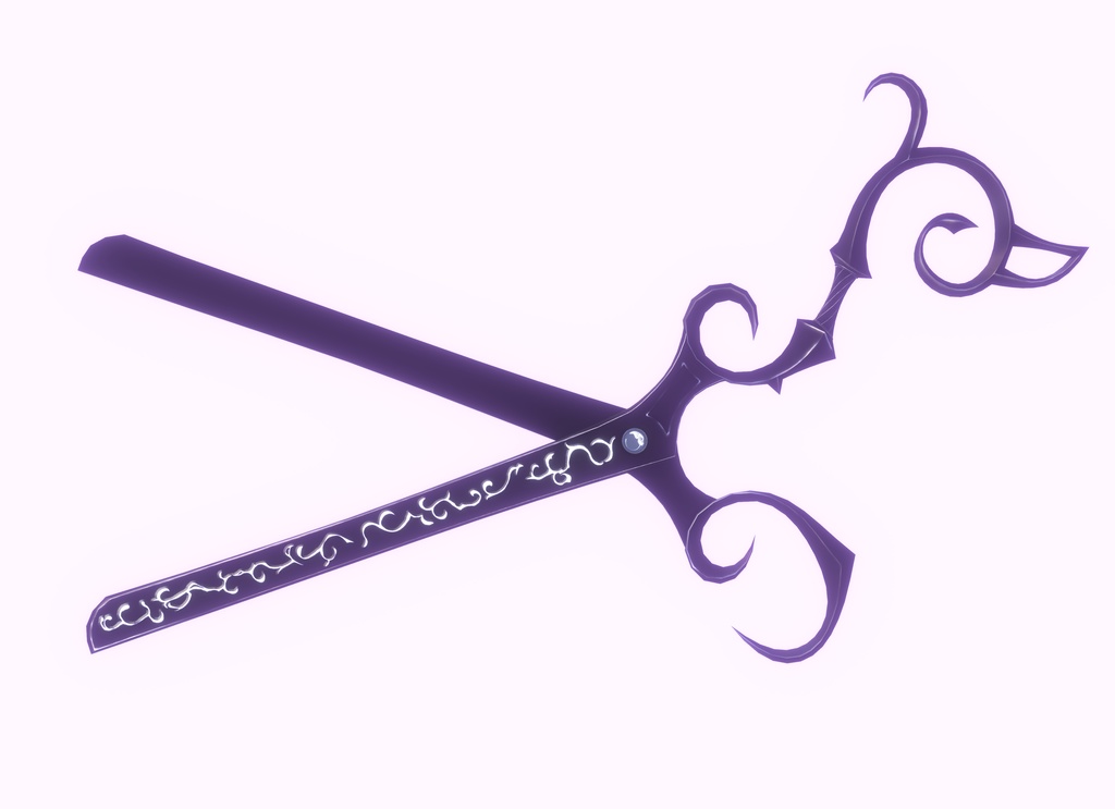 VRC想定3Dモデル「うつろな人形」