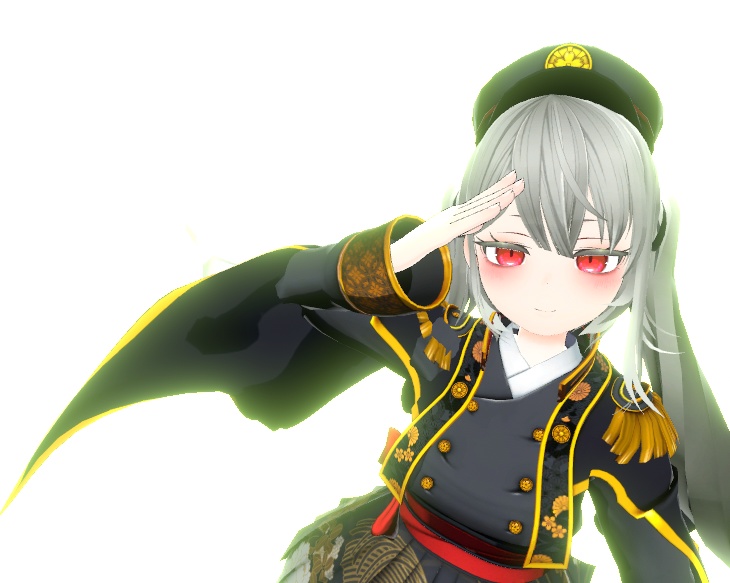 VRC想定3Dモデル「月水月」