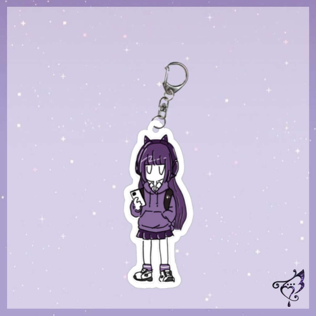 ラフな立ち絵奶楼アクキー