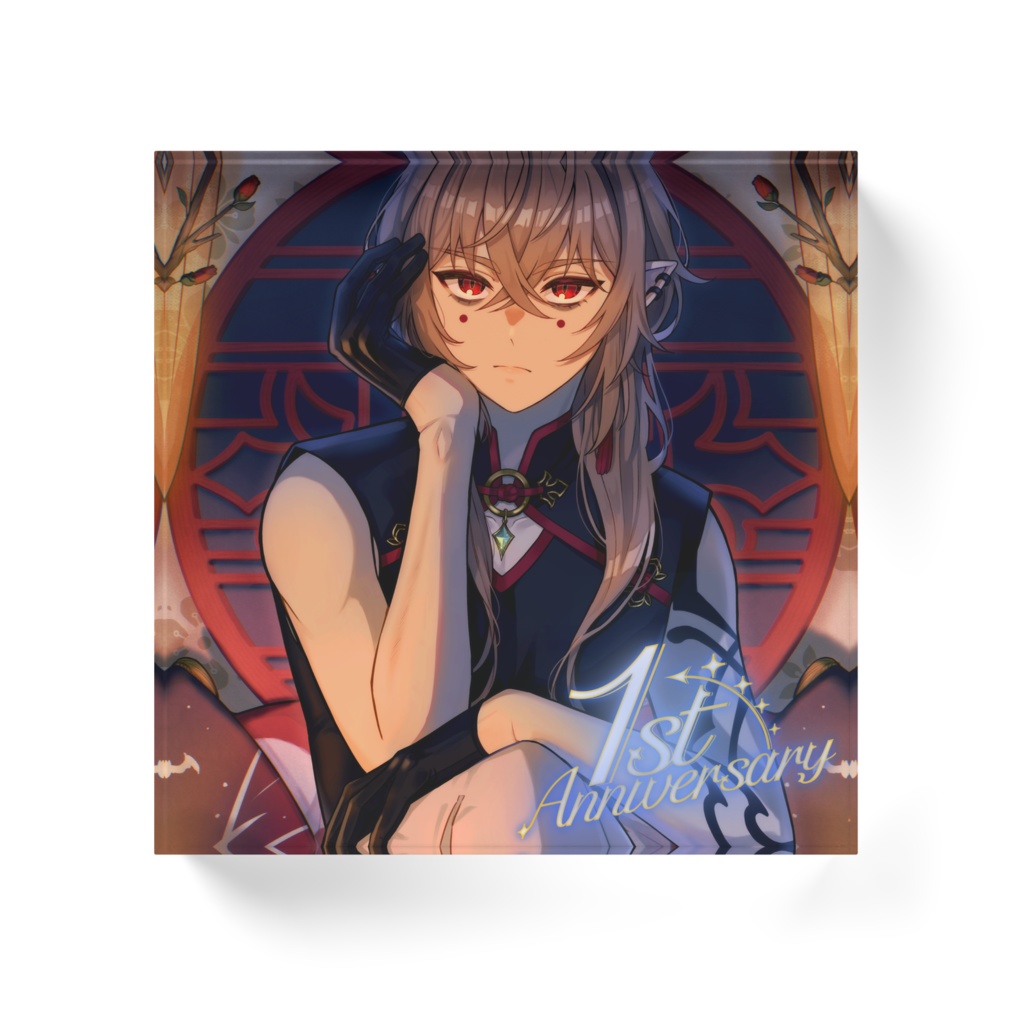 燐煌雅1周年記念アクリルブロック