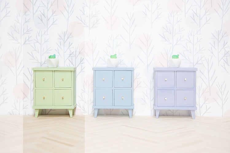 ドロワーチェスト【リーフグリーン】