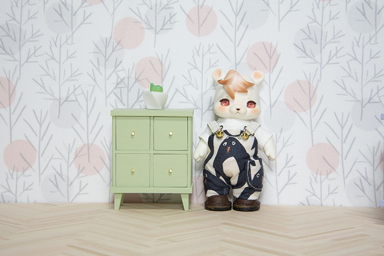 ドロワーチェスト【リーフグリーン】