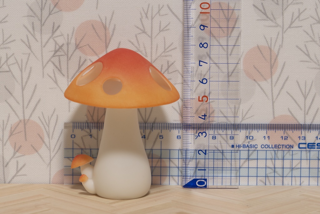 三角カサの大きなきのこランプ【オレンジ】 - kumaeeeee - BOOTH 三角カサの大きなきのこランプ【オレンジ】 - kumaeeeee - BOOTH