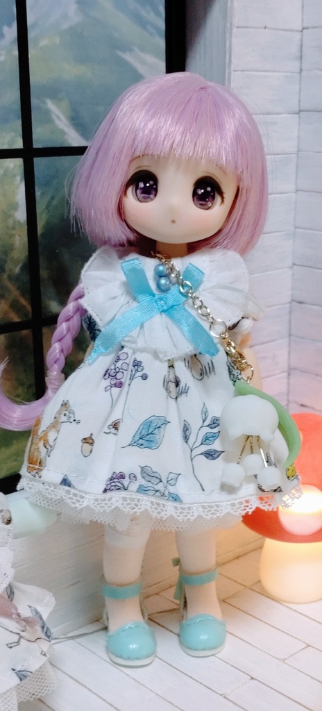 小さなすずらんポシェット