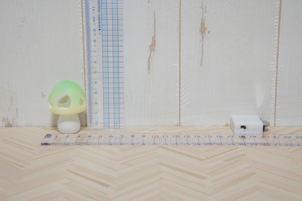 きのこランプ（ライム）/Cocoriang/オビツ11/ねんどろいどどーる