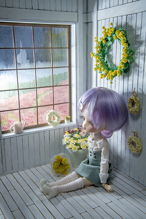 シャビーシックのミニスタジオ＊window＊