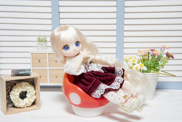 小さなきのこのチェア＊すもも＊