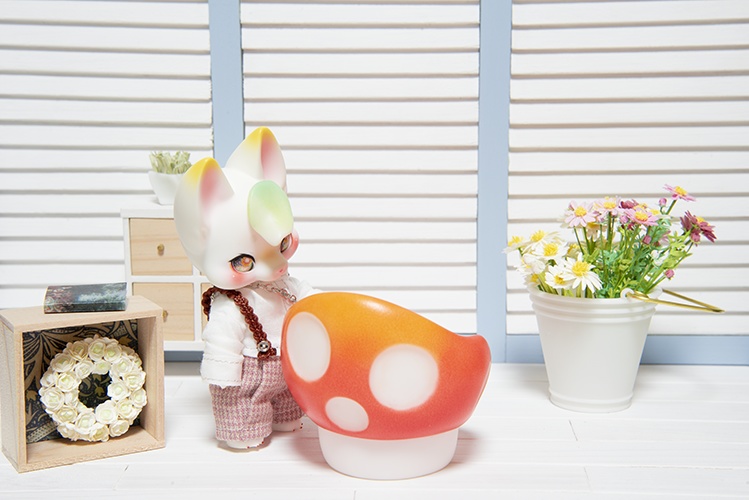 小さなきのこのチェア＊すもも＊