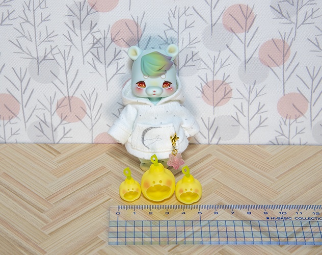 ハロウィン☆のポコかぼちゃセット*レモン色*