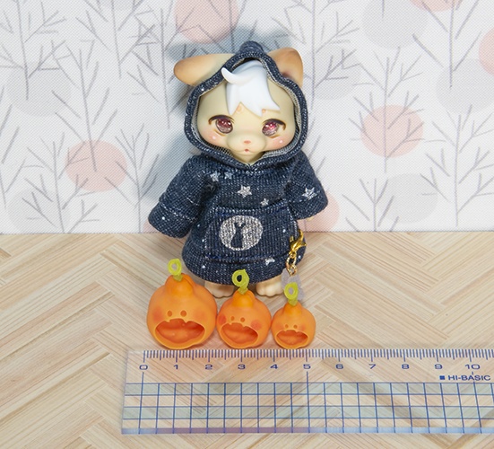 ハロウィン☆のポコかぼちゃセット*オレンジ色*