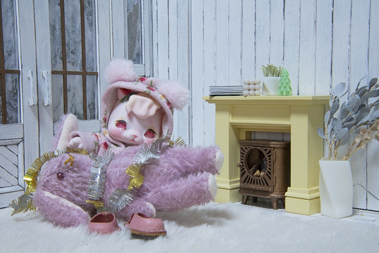 まあるい窓の薪ストーブmini*アンティークブロンズ*