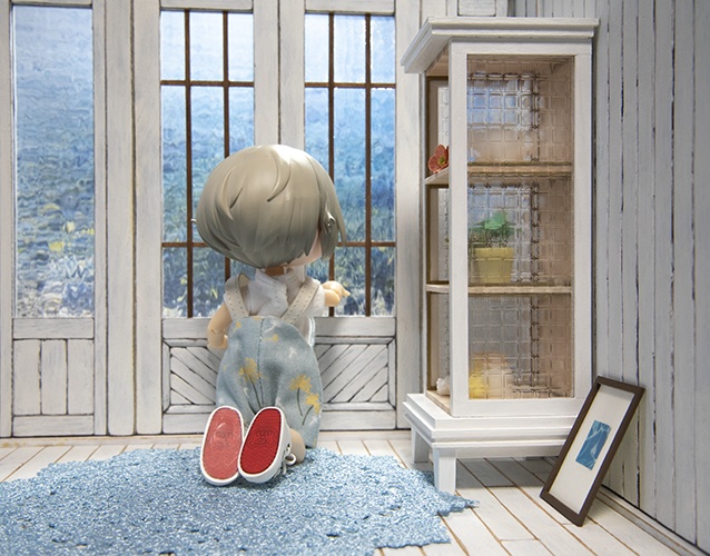 こもれびキャビネット*ホワイト*