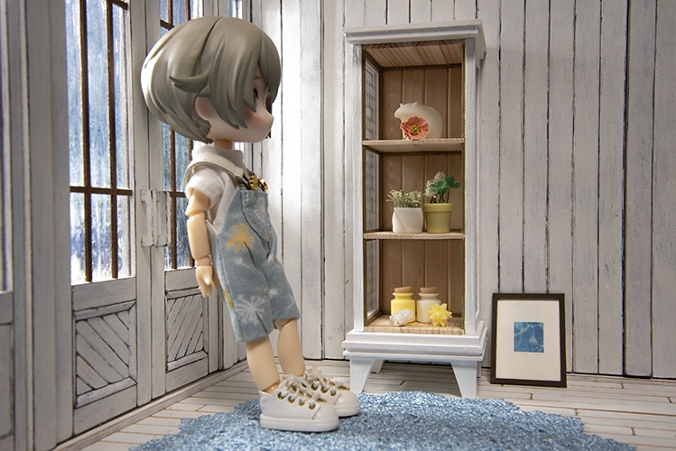 こもれびキャビネット*ホワイト*