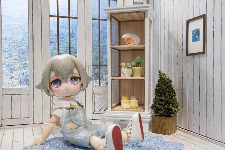 こもれびキャビネット*ホワイト*