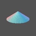 【VRChat想定】レインボーチャイナハット / ChinaHat