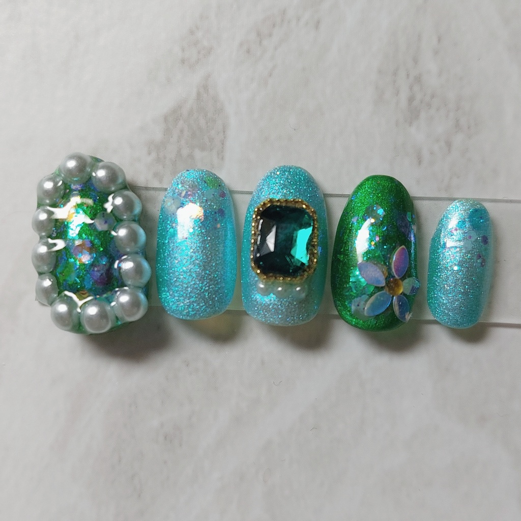 【まほやく】南の国イメージネイルチップ