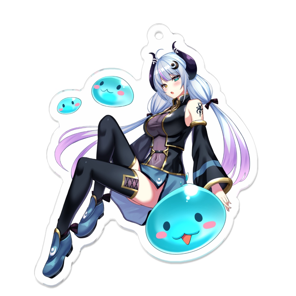 フリージア メインビジュアル アクリルキーホルダー