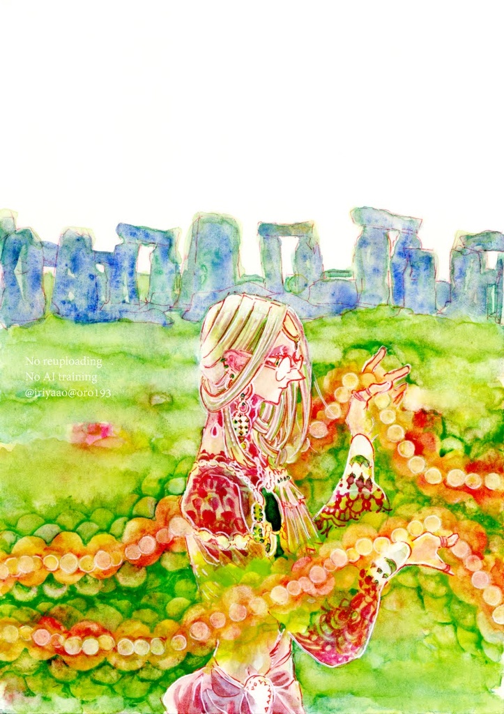【オリジナル原画】昼と夜とを分かち与える