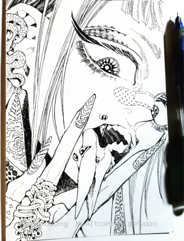 【原画】くちなわごっこ