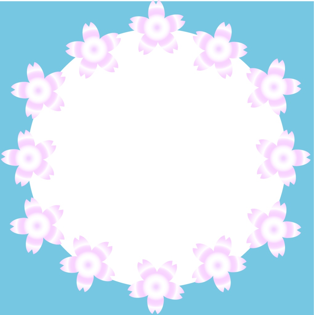 桜のアイコンリング