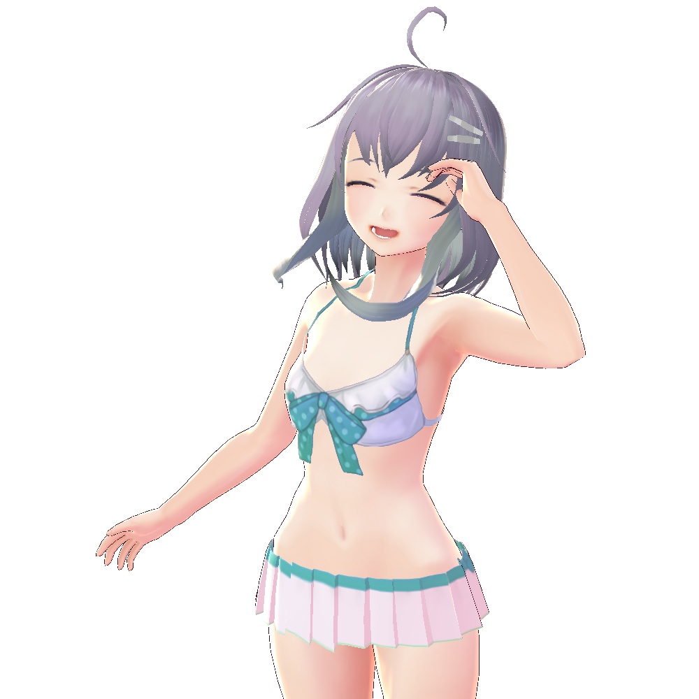 シンプルリボン水着