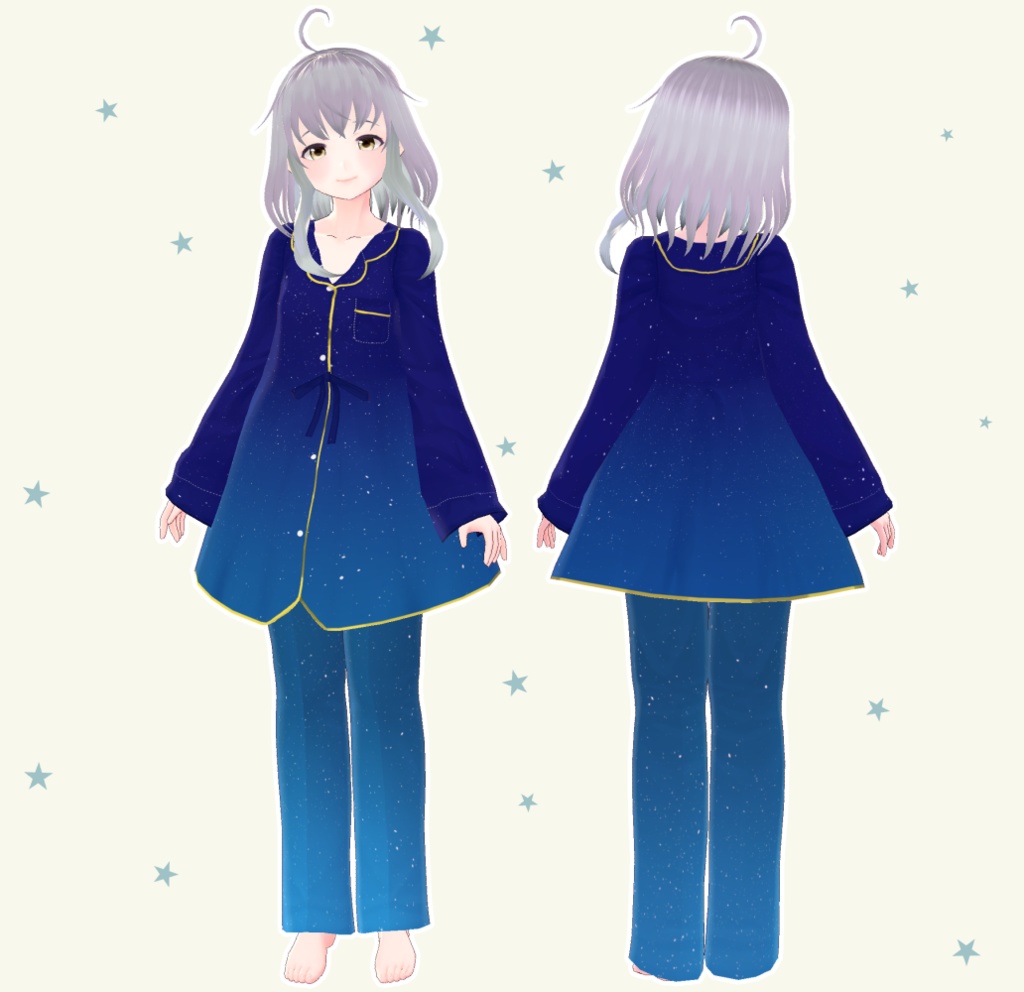 星空パジャマ(3色セット)