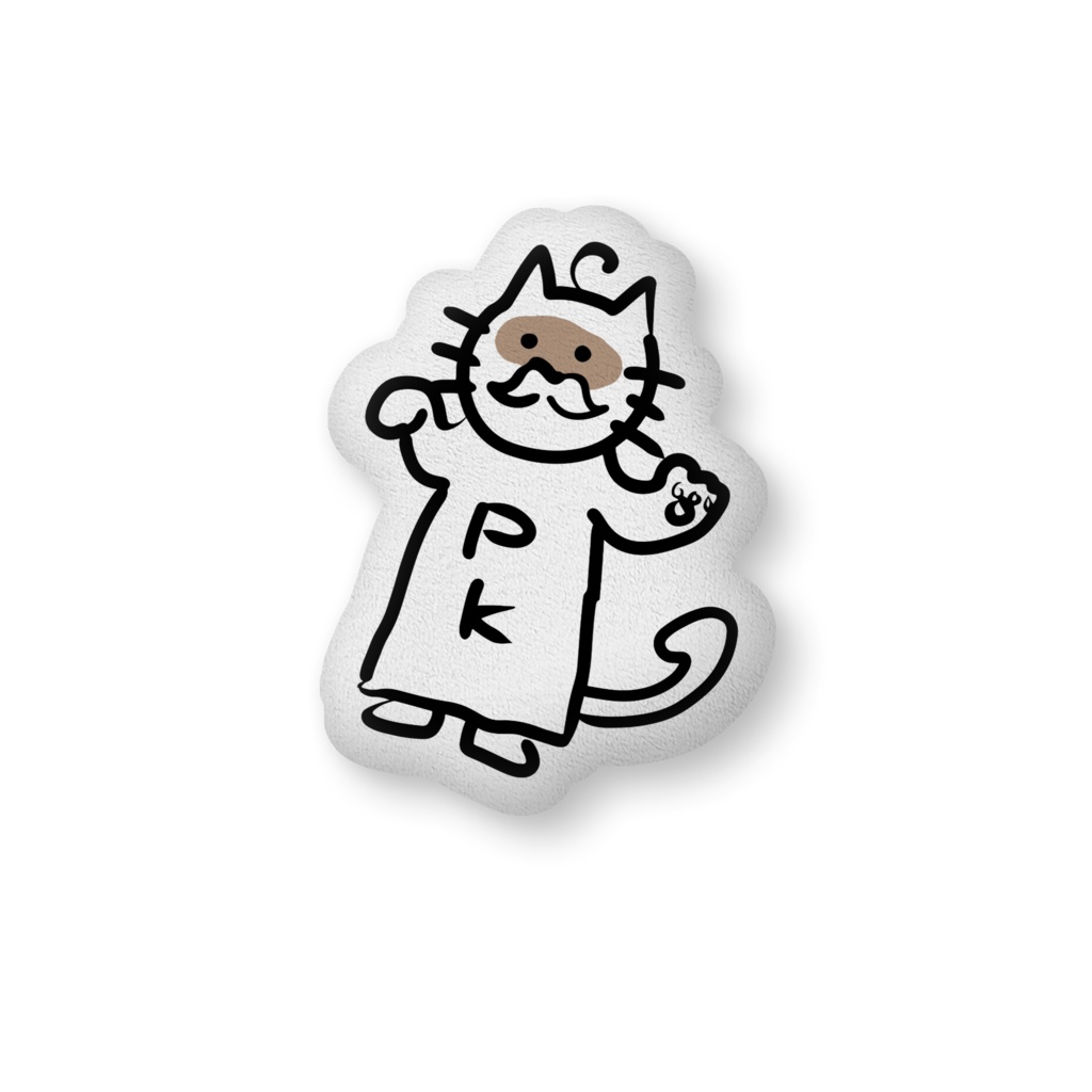 ふかふかにゃんぽこクッション