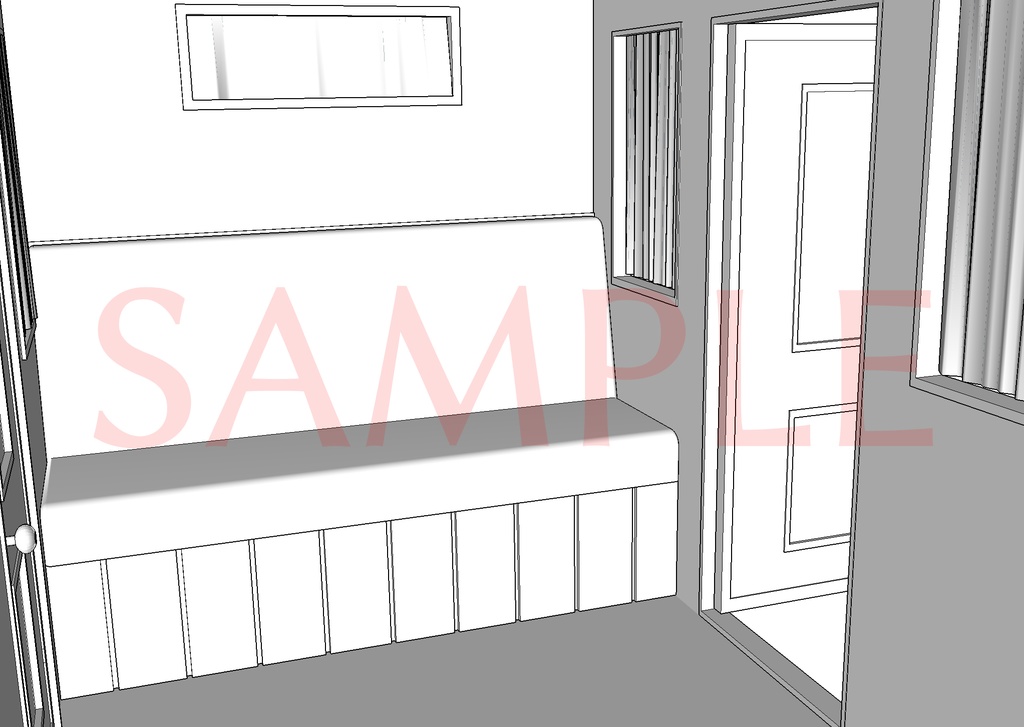 3Ⅾ 馬車 下位貴族~商人クラス Clip Studio 漫画背景用