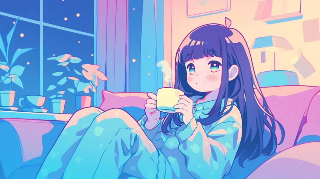 午後11時のカフェラテ