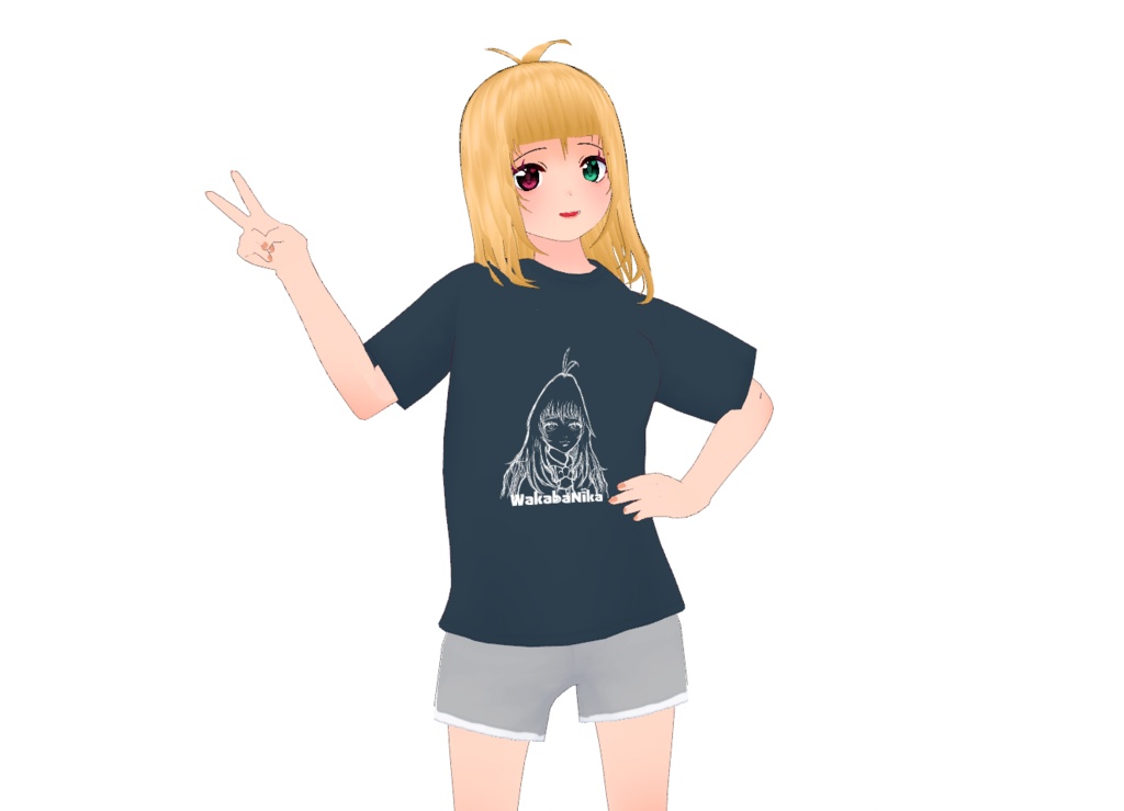 WakabaNikaTシャツ