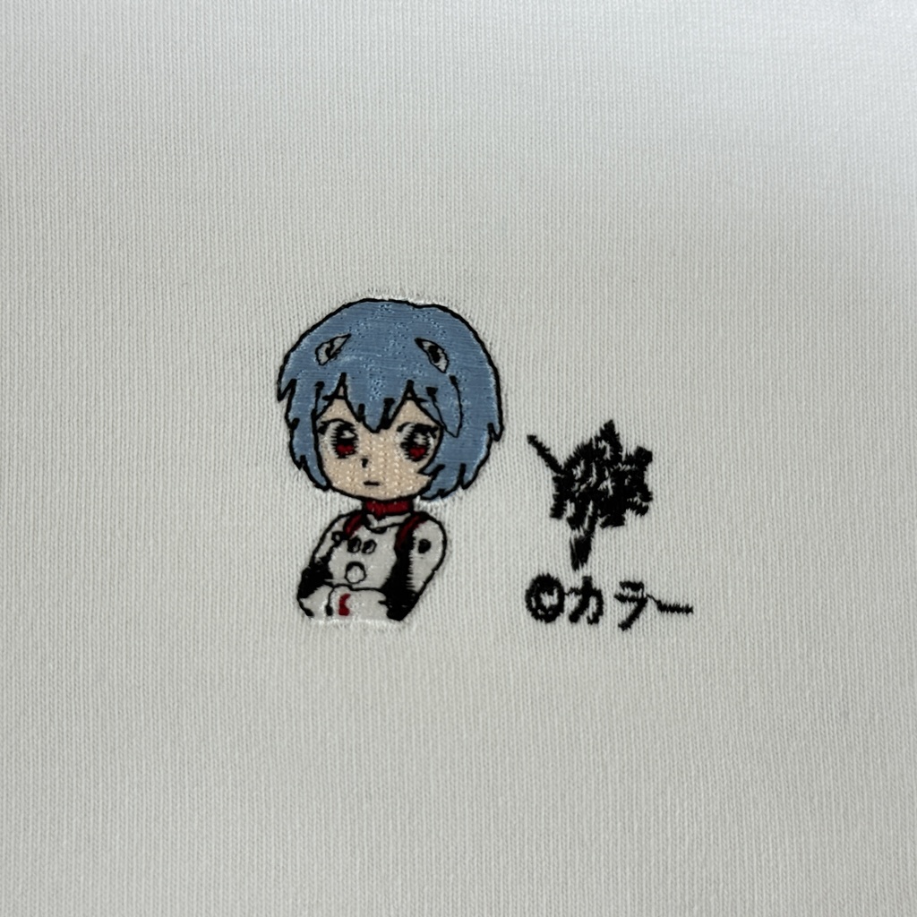刺繍入りTシャツ_レイ