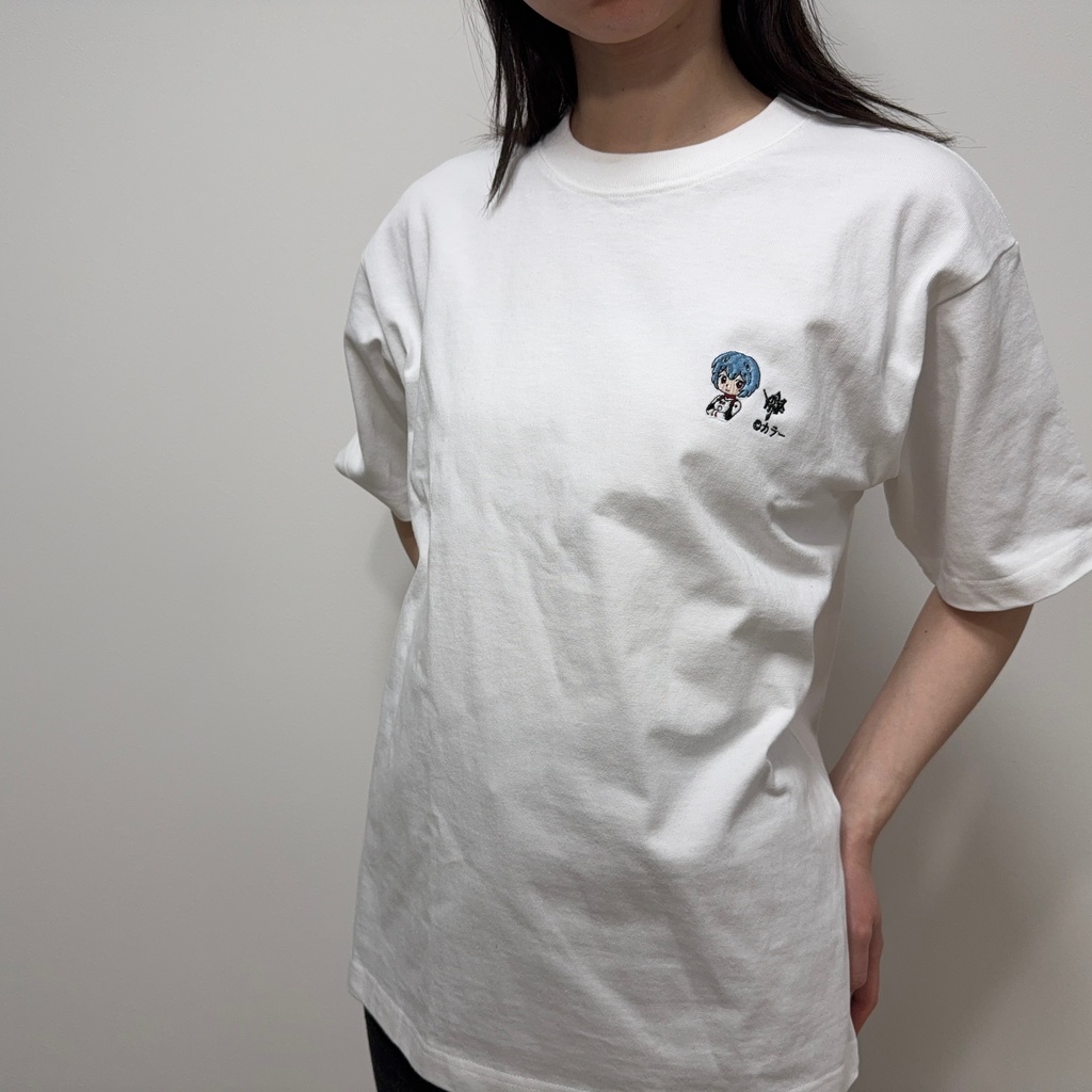 刺繍入りTシャツ_レイ