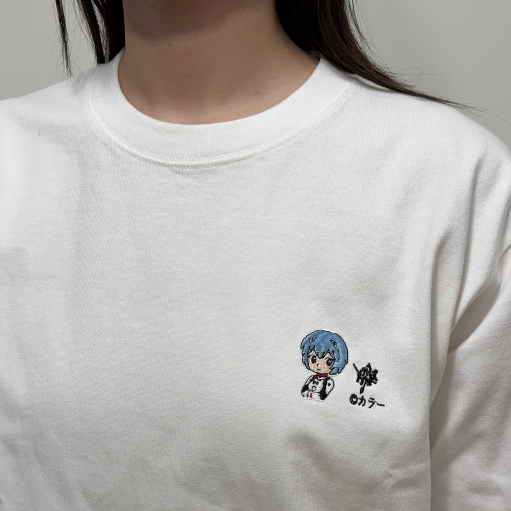 刺繍入りTシャツ_レイ