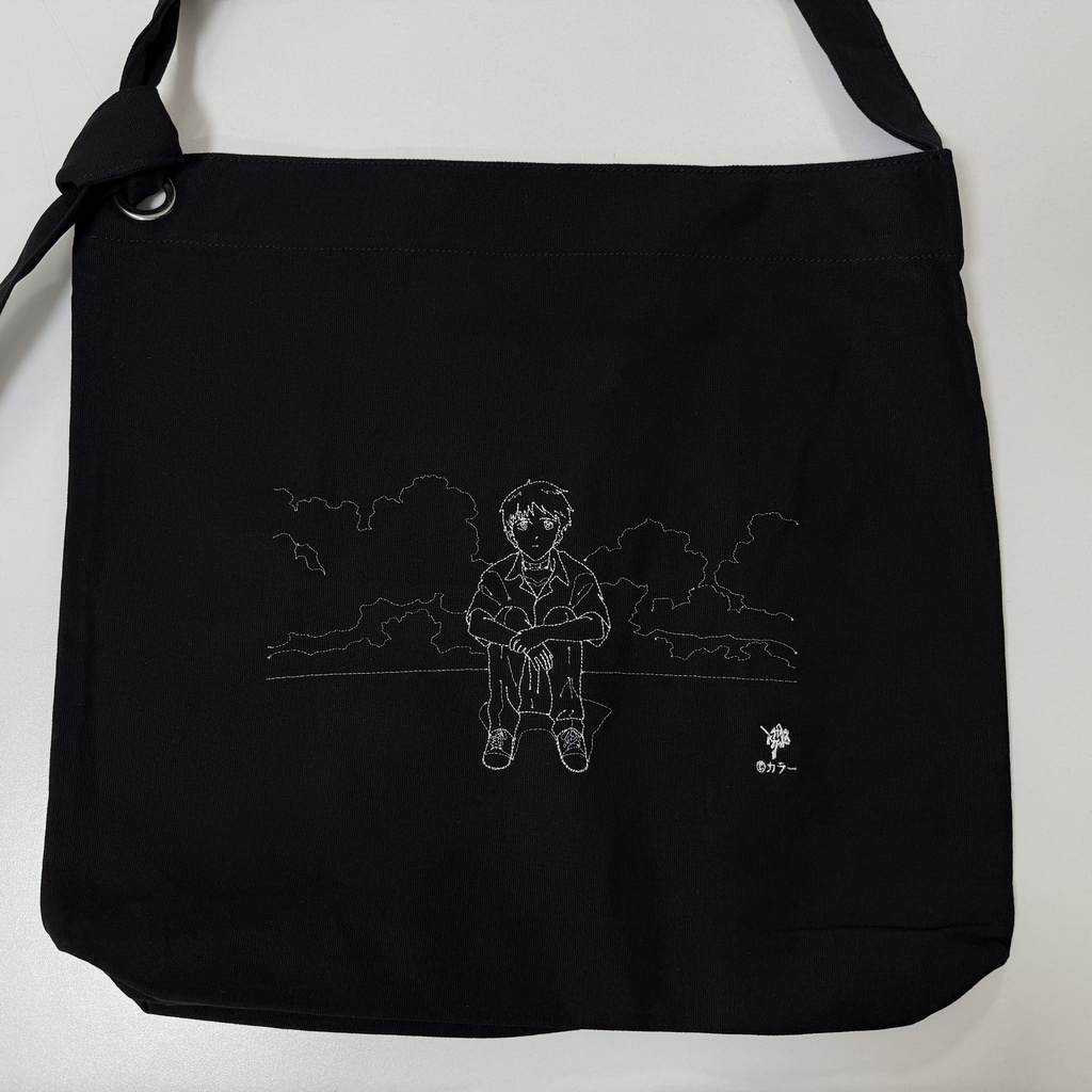 刺繍入りトートバッグ_シンジ