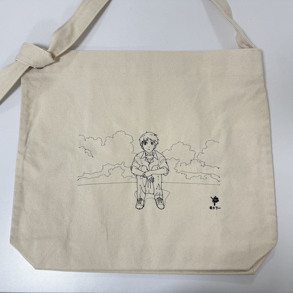 刺繍入りトートバッグ_シンジ
