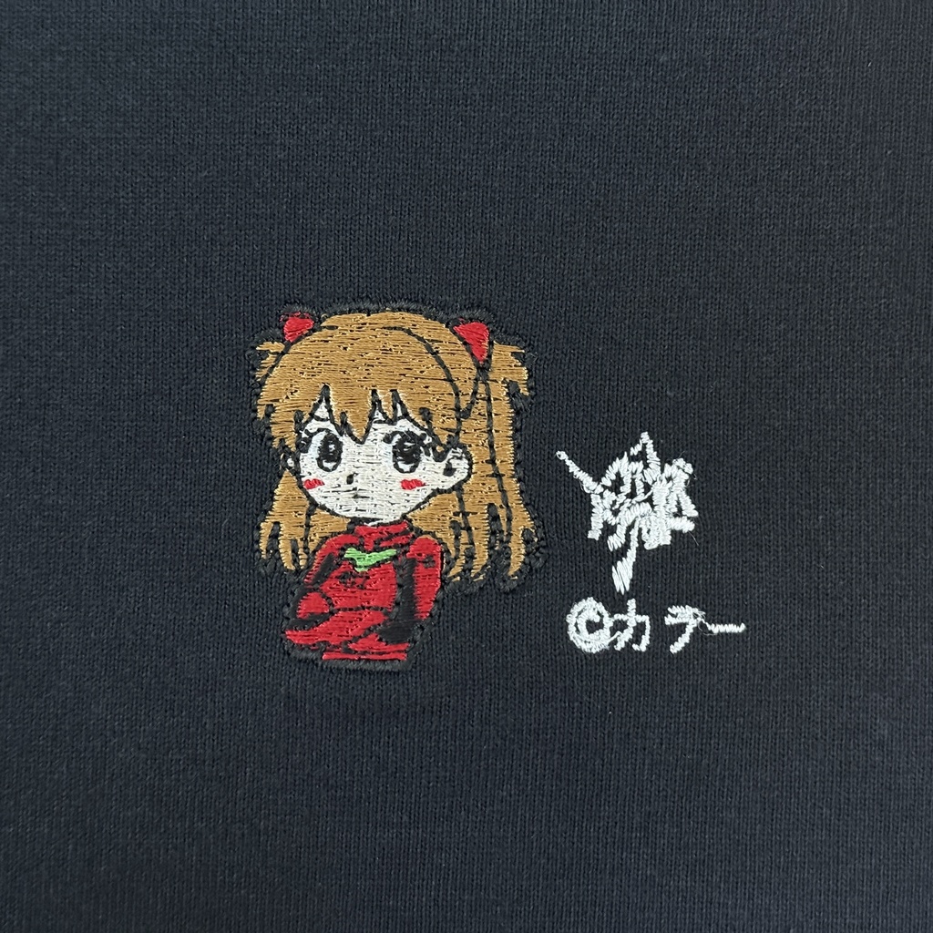 刺繍入りTシャツ_アスカ