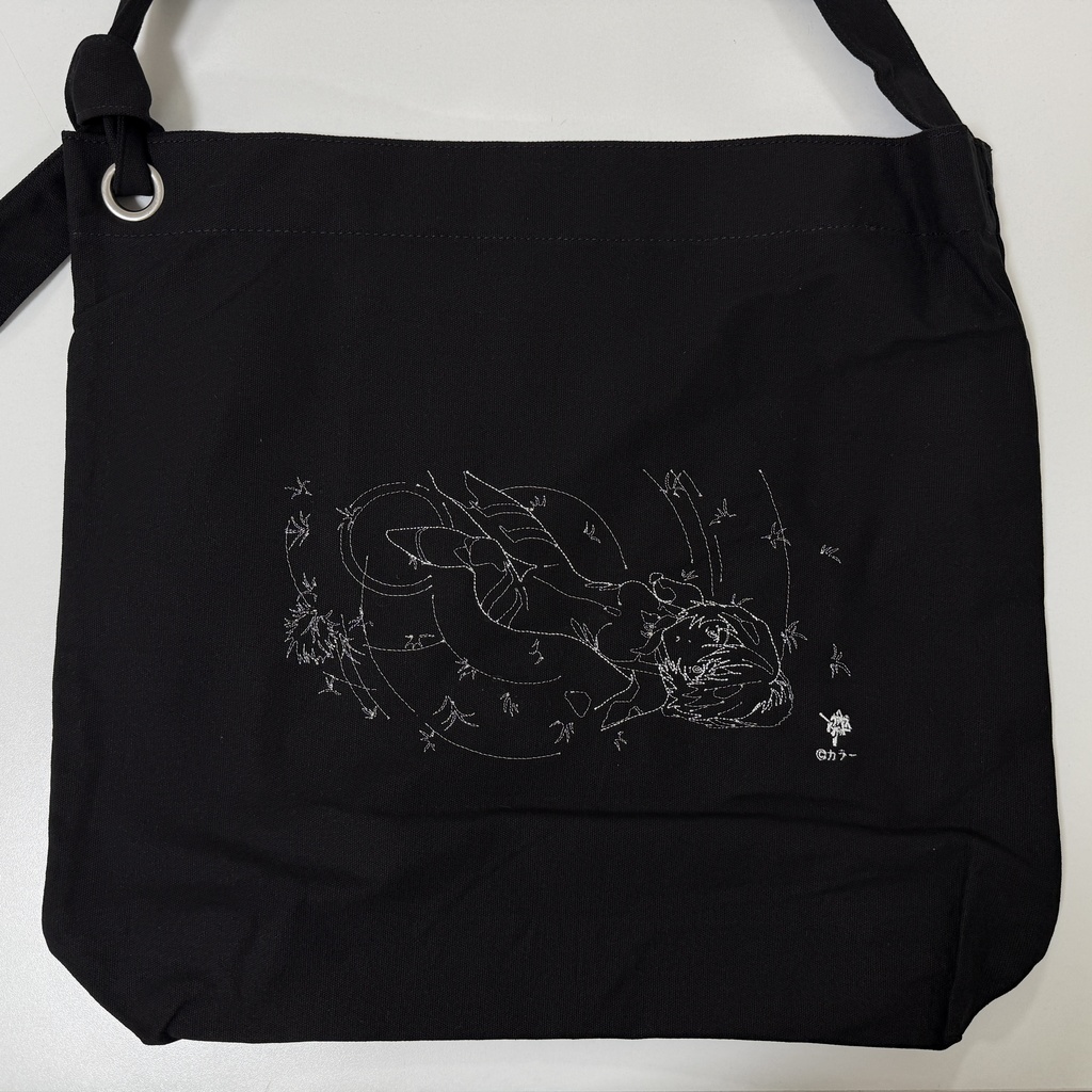 刺繍入りトートバッグ_レイ