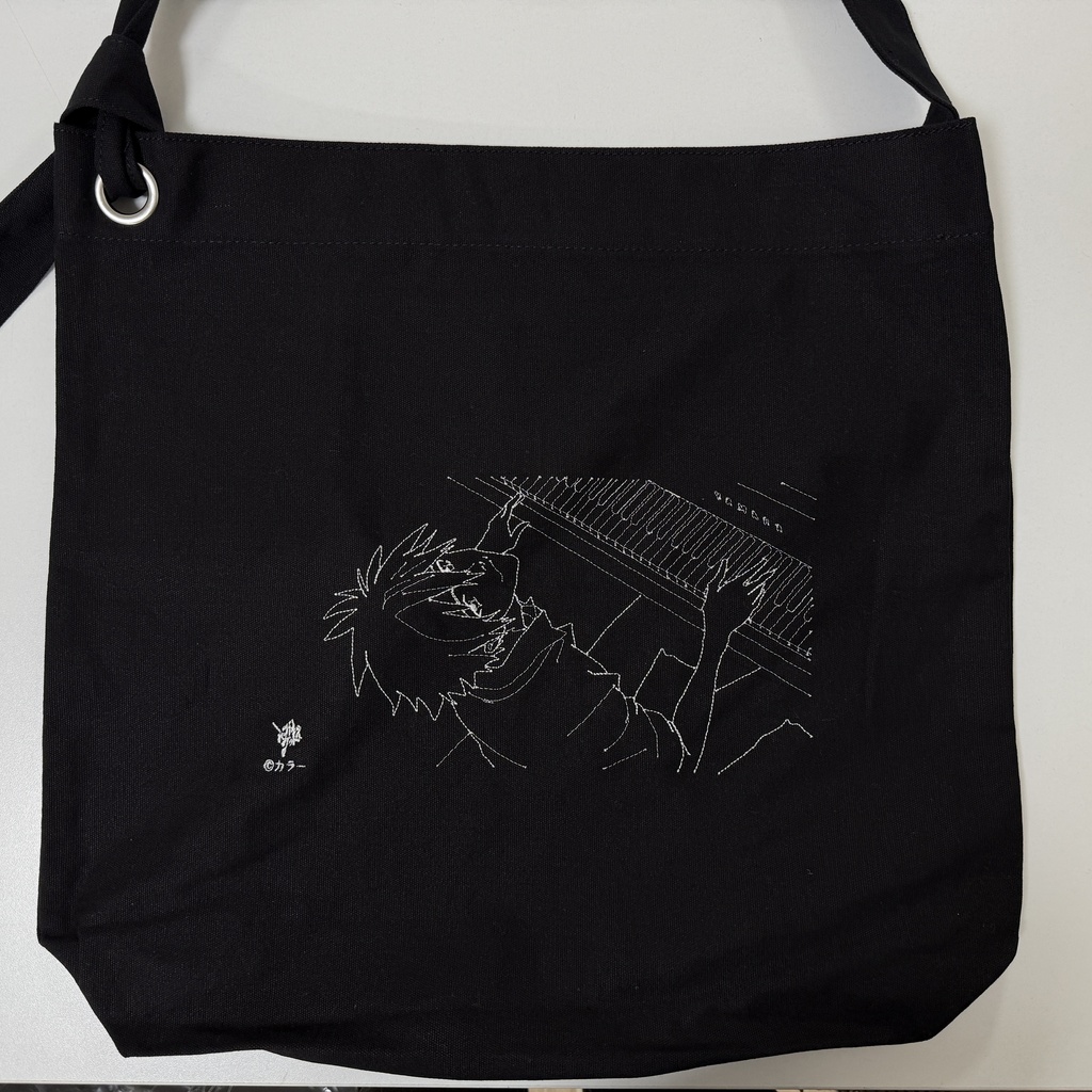 刺繍入りトートバッグ_カヲル