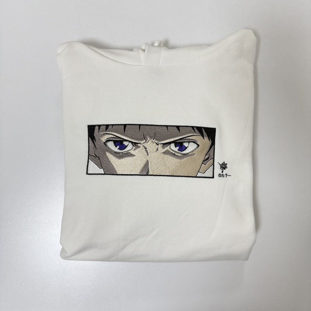 刺繍入りパーカー_シンジ