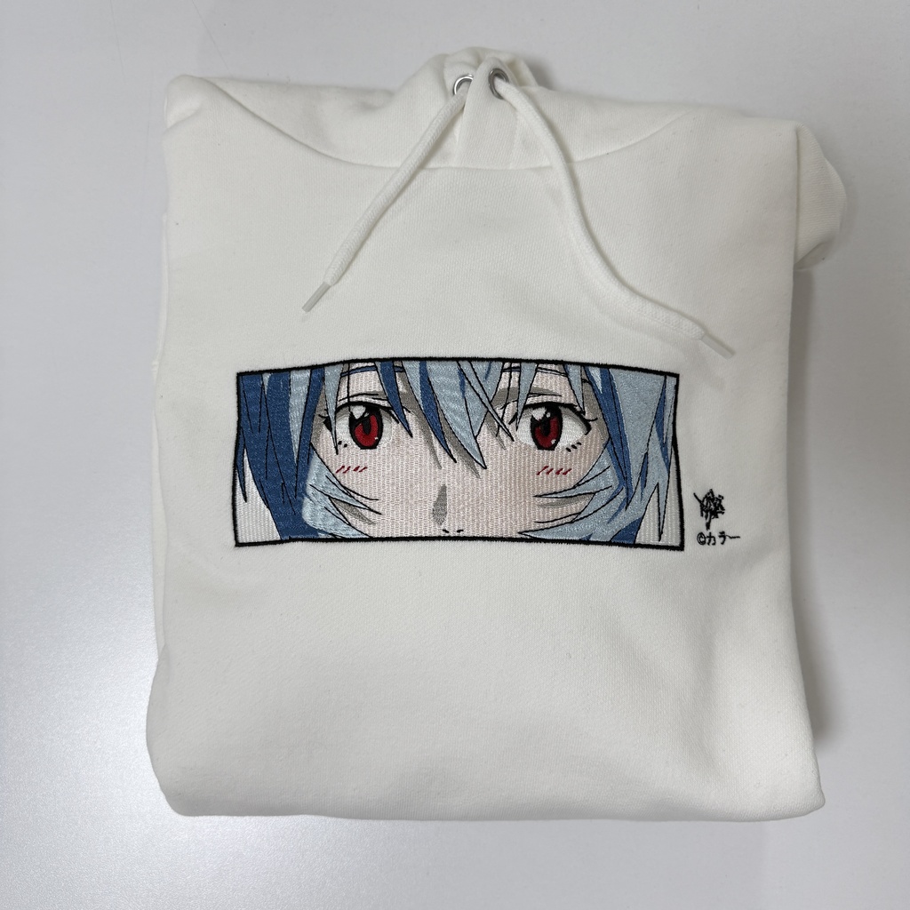 刺繍入りパーカー_レイ