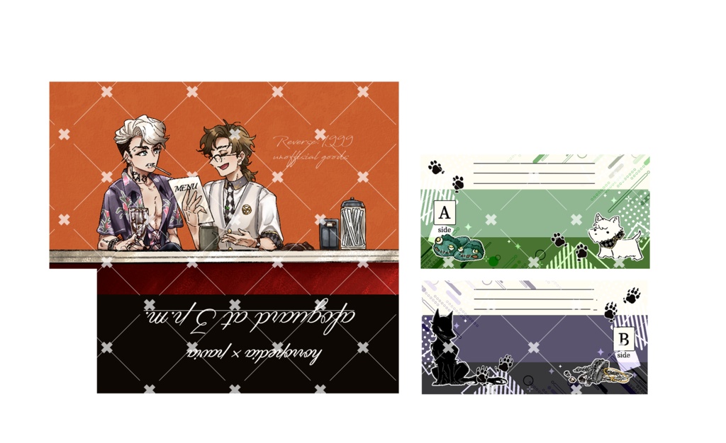 ホラパヴィ　カセット風アクリルキーホルダー