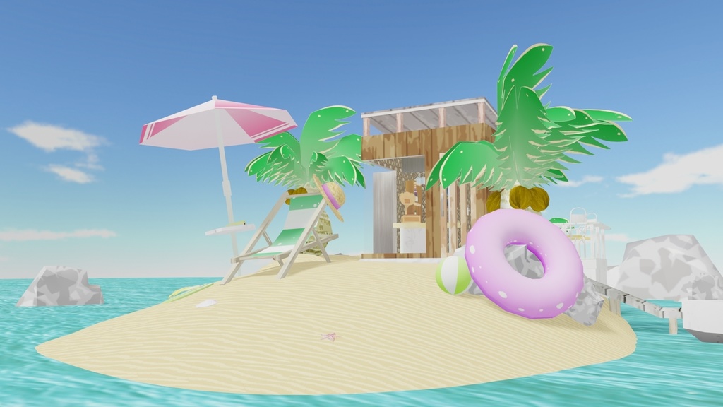 孤島 -Island- 3Dmodel