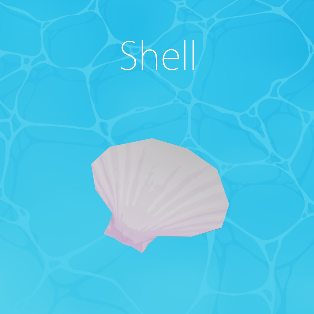 海辺のアイテムパック -Beach Items- 3Dmodel