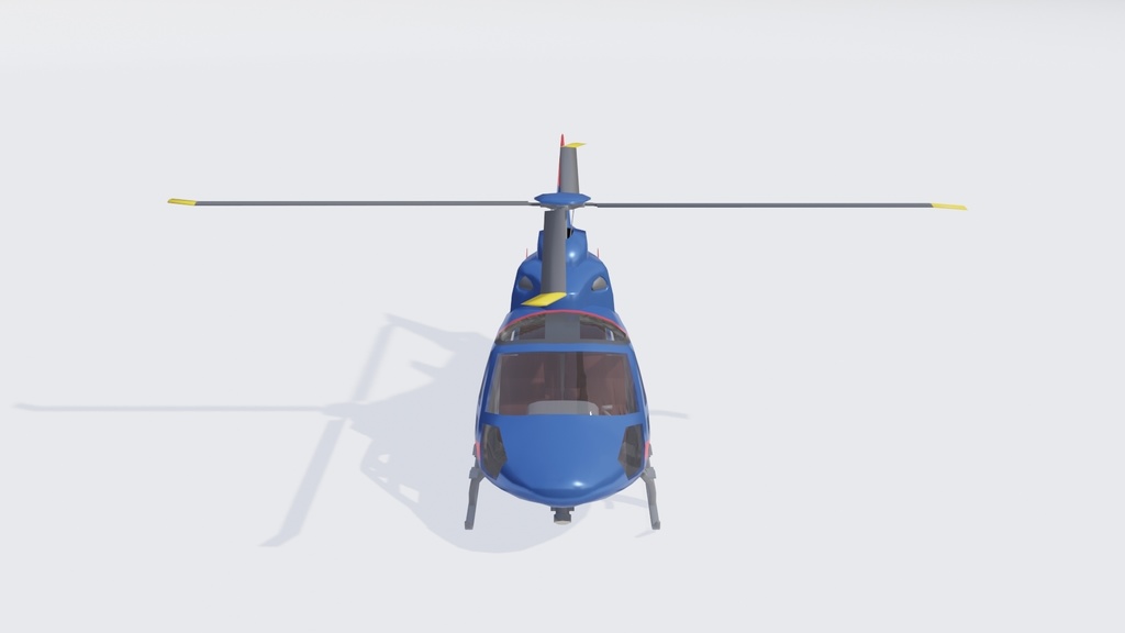 ヘリコプター Helicopter -3dmodel-