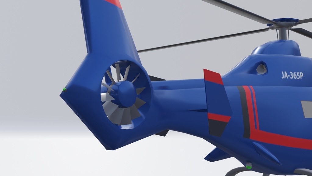 ヘリコプター Helicopter -3dmodel-