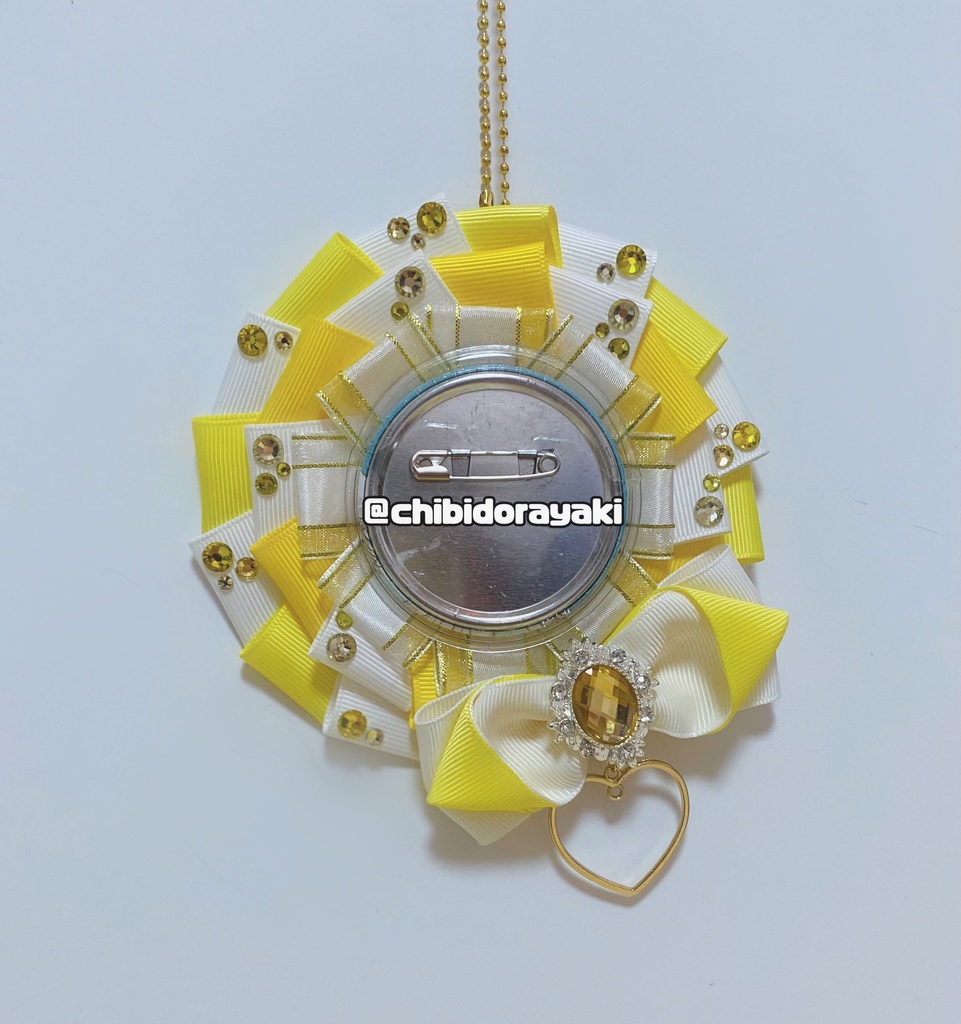 缶バッジ用ロゼット ロゼット オーダー オーダーロゼット 痛ロゼット ロゼットオーダー 1