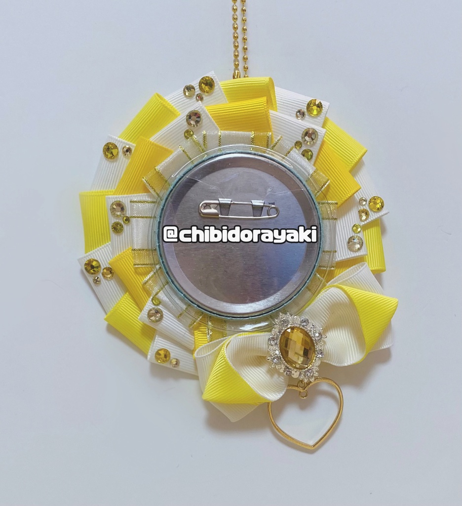 缶バッジ用ロゼット ロゼット オーダー オーダーロゼット 痛ロゼット ロゼットオーダー 1