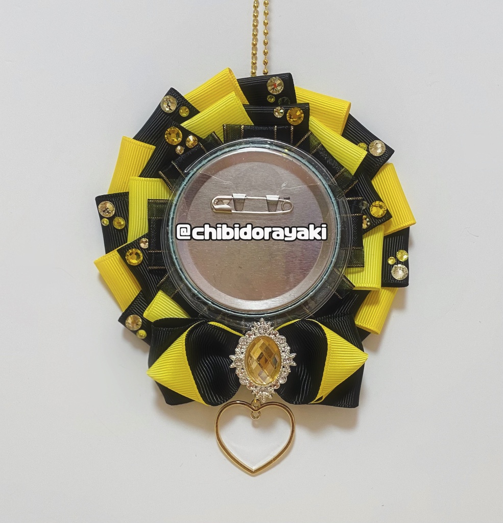 缶バッジ用ロゼット ロゼット オーダー オーダーロゼット 痛ロゼット ロゼットオーダー 2