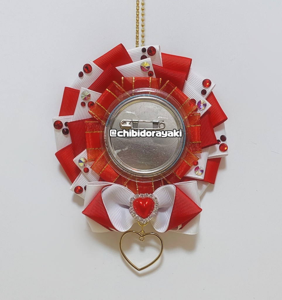 缶バッジ用ロゼット ロゼット オーダー オーダーロゼット 痛ロゼット ロゼットオーダー 4