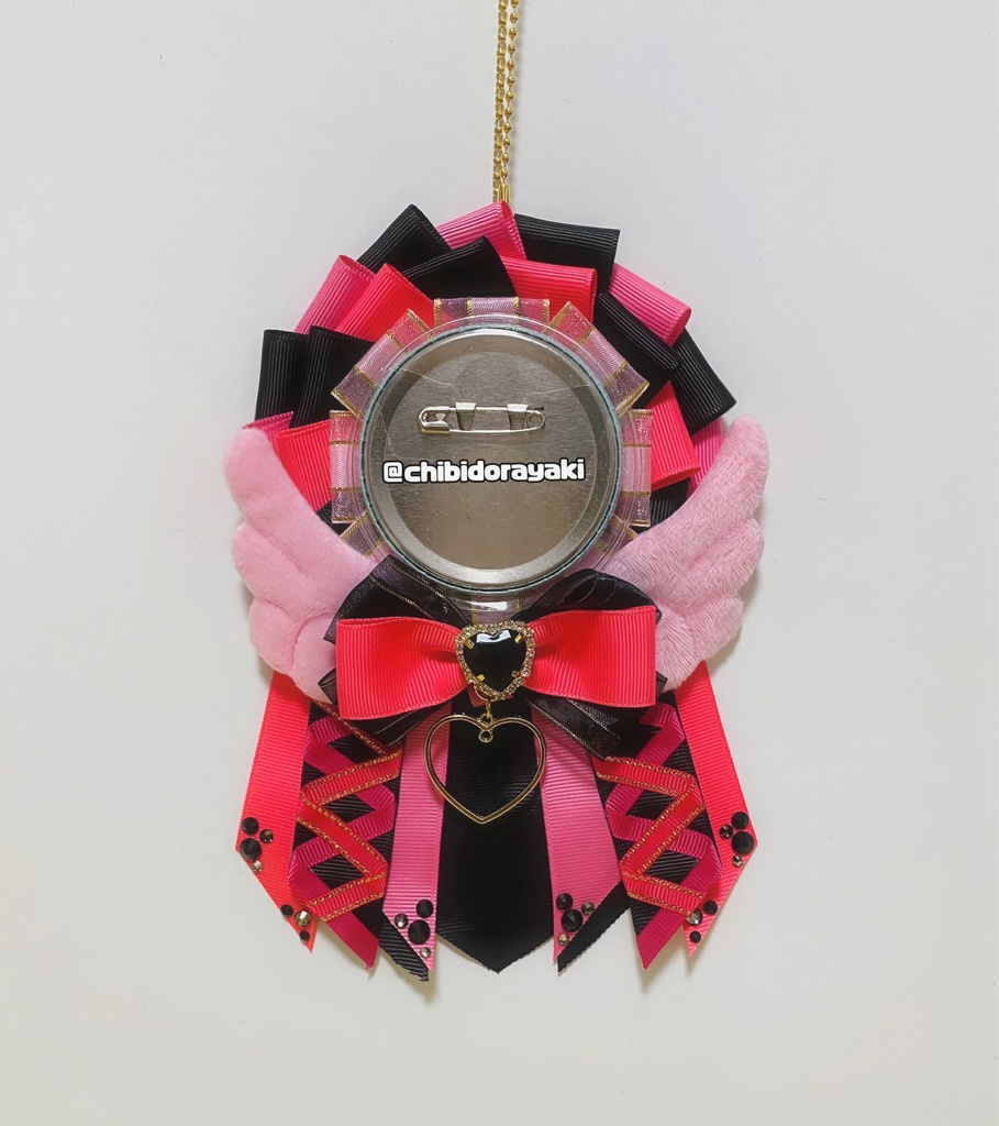 缶バッジ用ロゼット ロゼット オーダー オーダーロゼット 痛ロゼット ロゼットオーダー 5